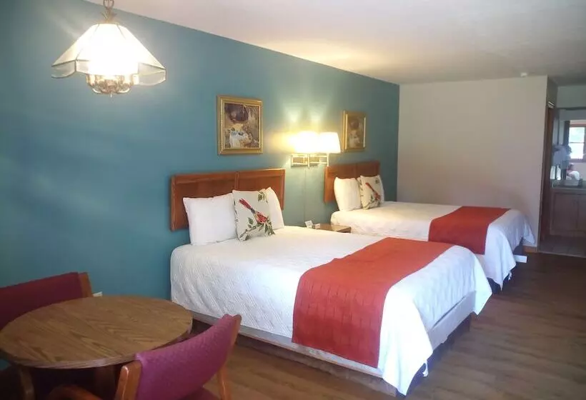 ２ダブルベッドのスタンダードルーム, Meadowlark Motel With Restaurant & Bar