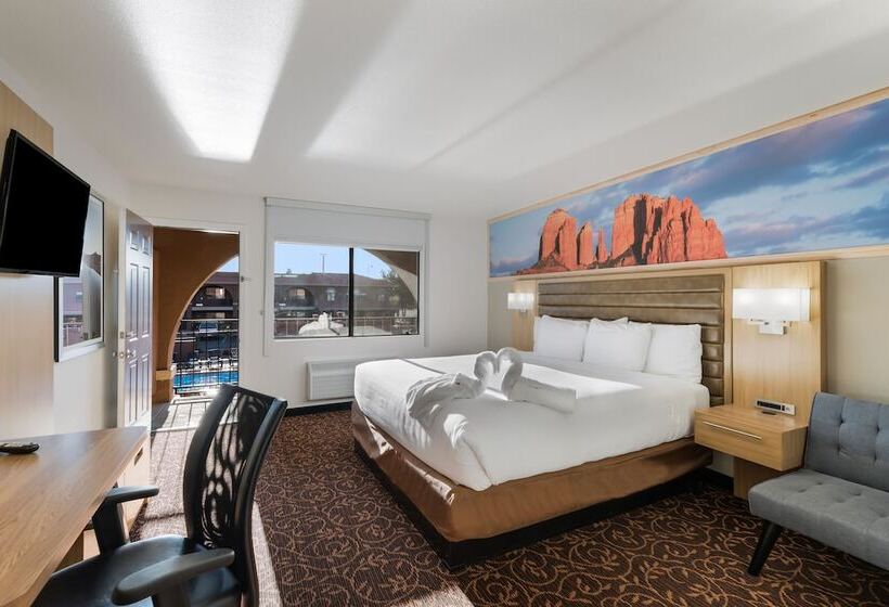 带大床的标准间, Greentree Inn Sedona