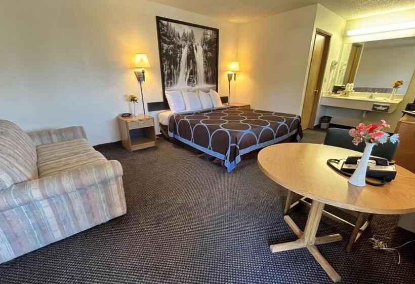 Standard Værelse King Size Seng, Super 8 By Wyndham Red Bluff