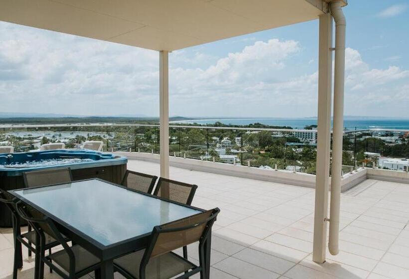 1침실 펜트하우스 아파트, Noosa Crest Resort
