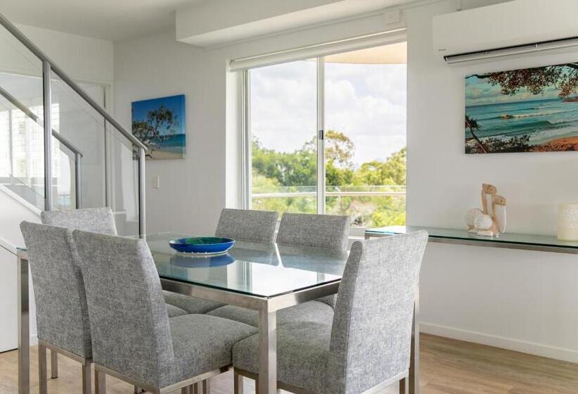 1침실 펜트하우스 아파트, Noosa Crest Resort