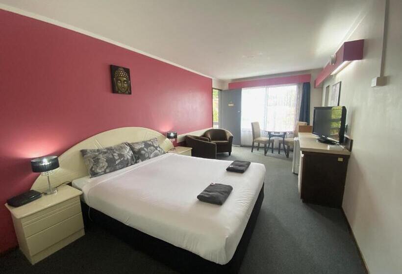 חדר סטנדרט עם ג'קוזי, Mahogany Motel Warrnambool