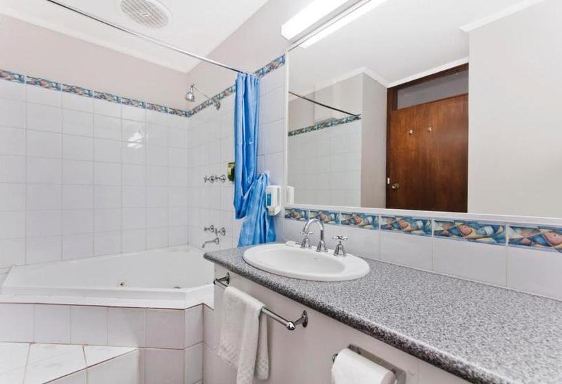 חדר סטנדרט עם ג'קוזי, Mahogany Motel Warrnambool