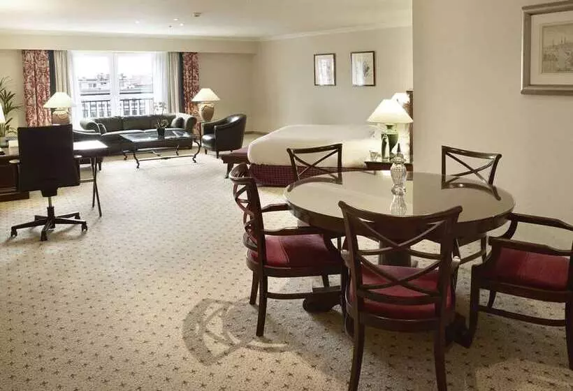 キングサイズベッドのスタンダードルーム, Hilton Vienna Plaza