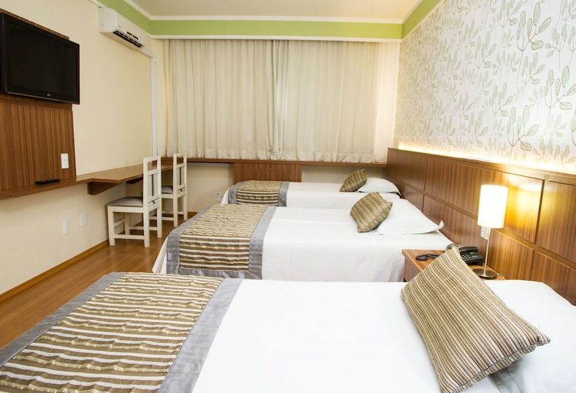 اتاق لوکس سه تخته, Leon Park Hotel E Convenções   Melhor Custo Benefício