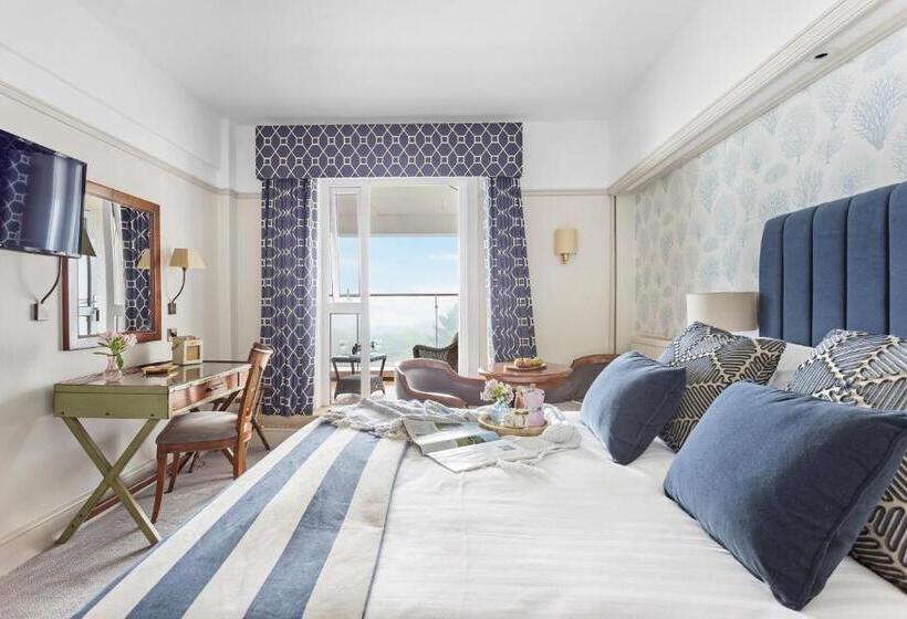 オーシャンビュースタンダードルームバルコニー付き, Thurlestone Hotel