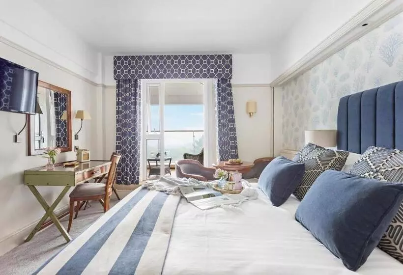 Cameră Standard cu Vedere la Mare cu Balcon, Thurlestone Hotel