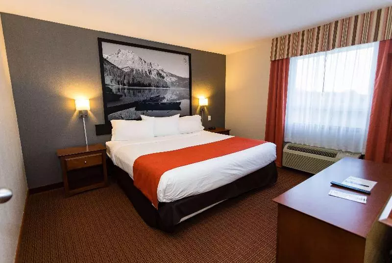 キングサイズベッドのスイートルーム, Super 8 By Wyndham Drayton Valley