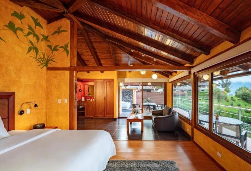 キングサイズベッドのスイートルーム, Luna Volcán, Adventure Spa   Formerly Luna Runtún