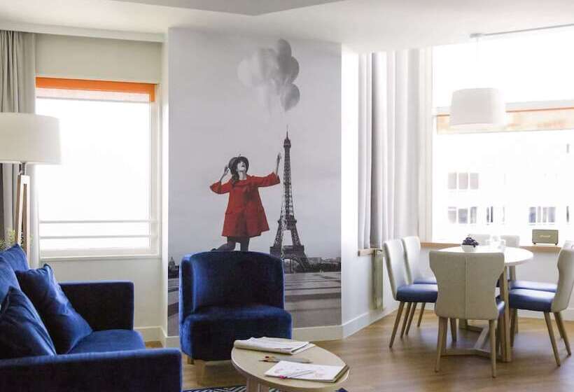 Apartamento 2 Dormitórios, Aparthotel Adagio Paris Centre Tour Eiffel