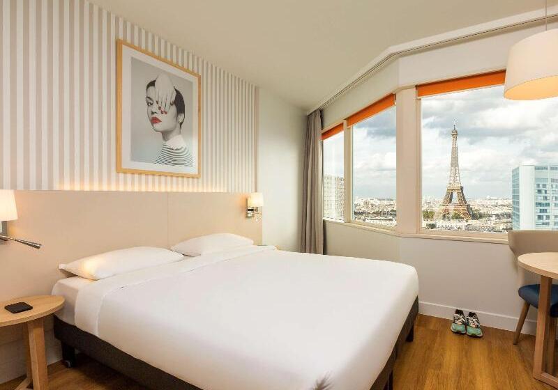 带观景的标准工作室, Aparthotel Adagio Paris Centre Tour Eiffel