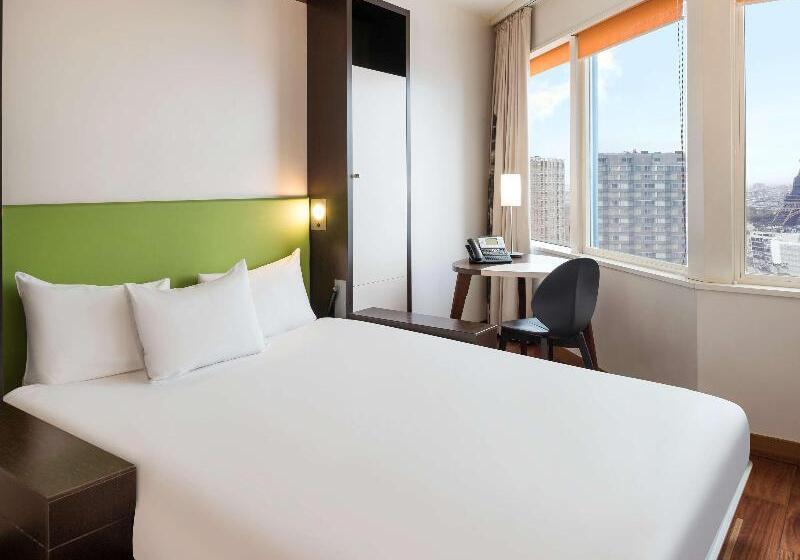 带观景的标准工作室, Aparthotel Adagio Paris Centre Tour Eiffel