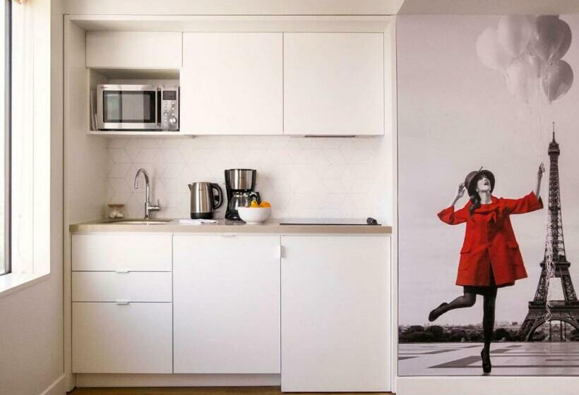 带2个卧室的公寓, Aparthotel Adagio Paris Centre Tour Eiffel