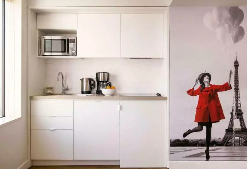 ２ベッドルームアパートメント, Aparthotel Adagio Paris Centre Tour Eiffel