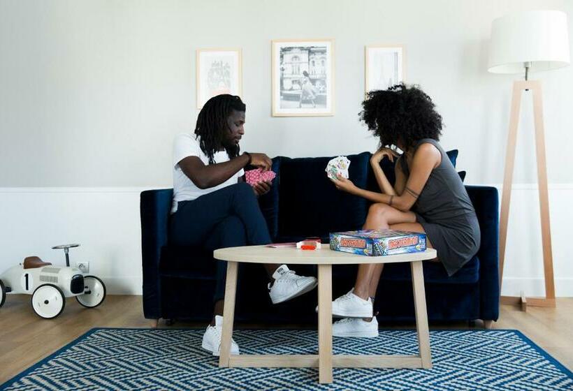 带2个卧室的公寓, Aparthotel Adagio Paris Centre Tour Eiffel