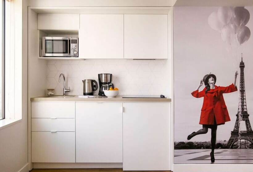 Apartamento 2 Dormitórios, Aparthotel Adagio Paris Centre Tour Eiffel