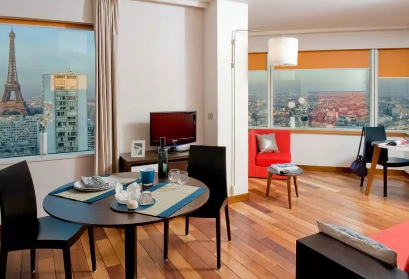 景色の見える一ベッドルームアパートメント, Aparthotel Adagio Paris Centre Tour Eiffel