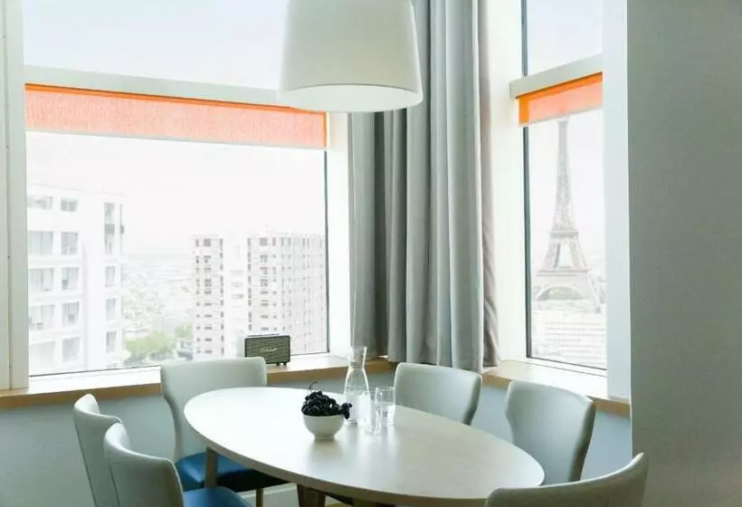 景色の見える一ベッドルームアパートメント, Aparthotel Adagio Paris Centre Tour Eiffel