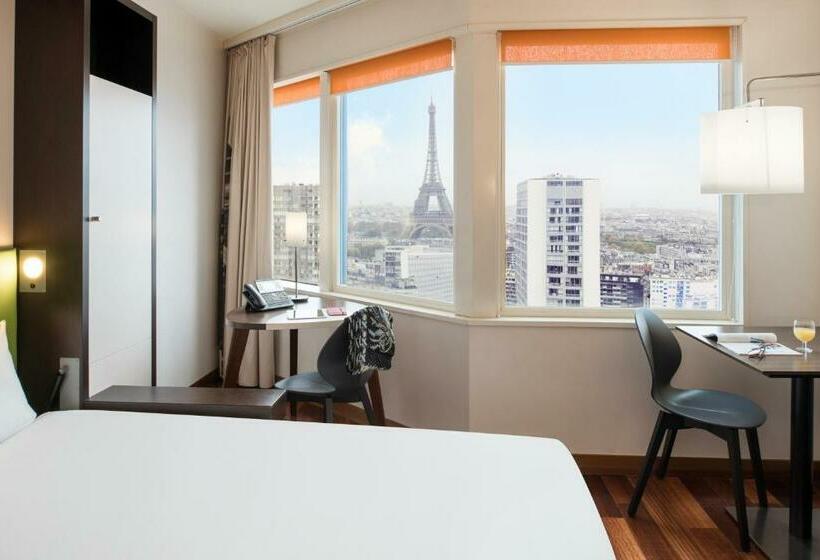 带观景的标准工作室, Aparthotel Adagio Paris Centre Tour Eiffel