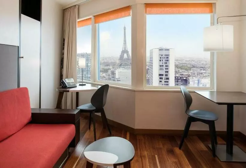 ビュー有りのスタンダードワンルーム, Aparthotel Adagio Paris Centre Tour Eiffel