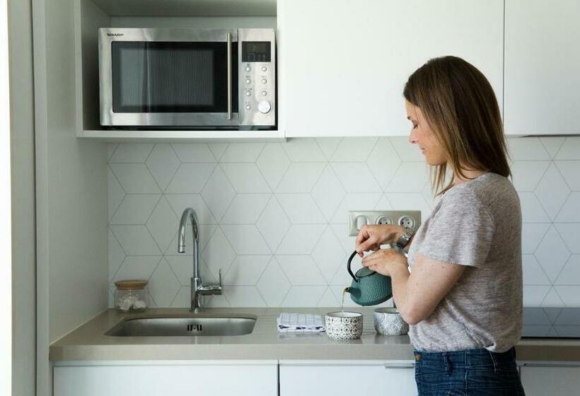 带观景的标准工作室, Aparthotel Adagio Paris Centre Tour Eiffel