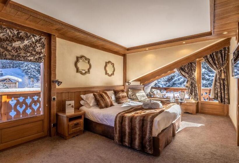 Номер Deluxe, Hôtel Les Sherpas