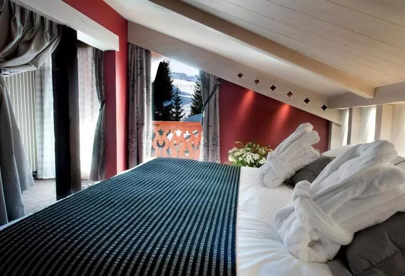 山の見えるジュニアスイート, Hôtel Les Sherpas