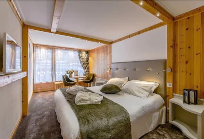 סוויטה משפחתית, Hôtel Les Sherpas