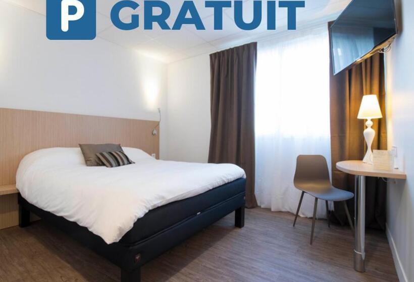 Номер Стандарт, The Originals City, Hôtel Chantecler, Le Mans