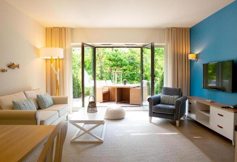 带1个卧室的高级公寓, Aalernhüs Hotel & Spa