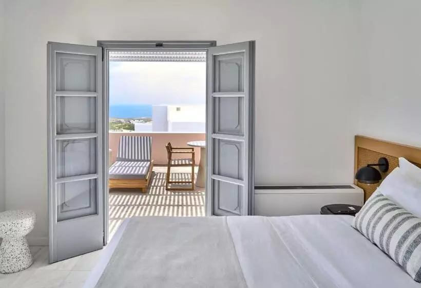 キングサイズベッドのスイートルーム, Vedema, A Luxury Collection Resort, Santorini