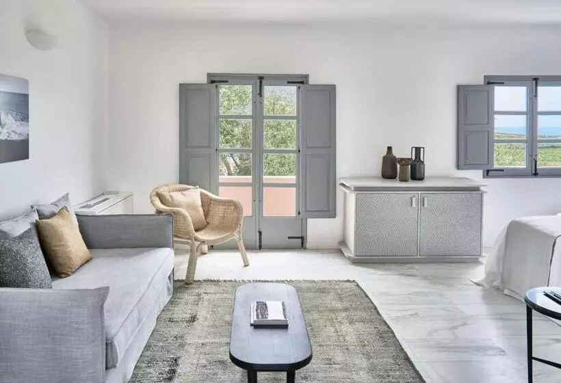 キングサイズベッドのスイートルーム, Vedema, A Luxury Collection Resort, Santorini