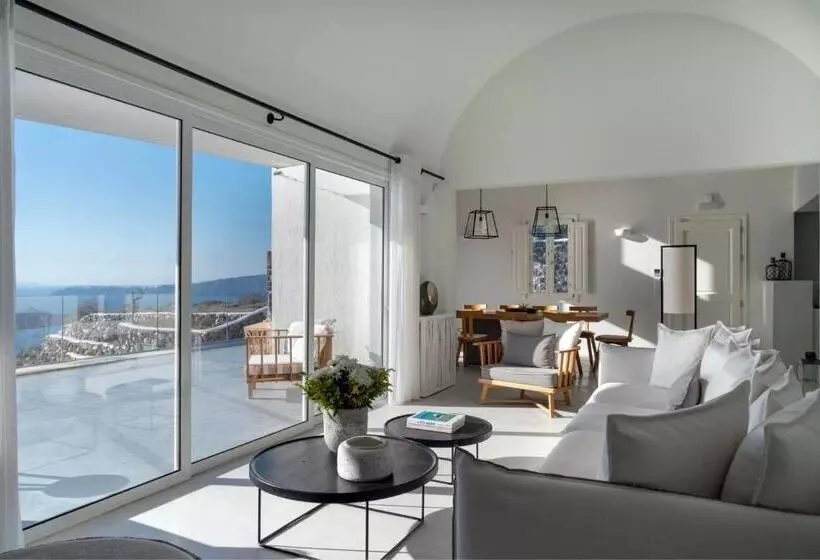 オーシャンビューのジャグジー付スタンダードルーム, Vedema, A Luxury Collection Resort, Santorini
