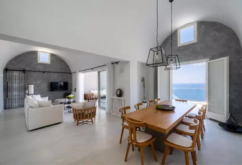 オーシャンビューのジャグジー付スタンダードルーム, Vedema, A Luxury Collection Resort, Santorini
