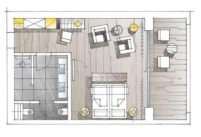 산전망 주니어 스위트, Dolomitengolf Suites