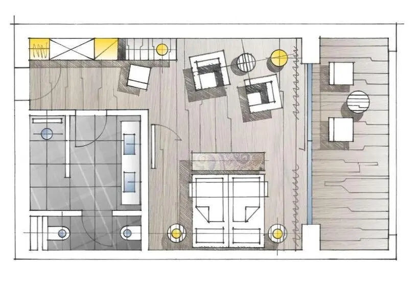 山の見えるジュニアスイート, Dolomitengolf Suites