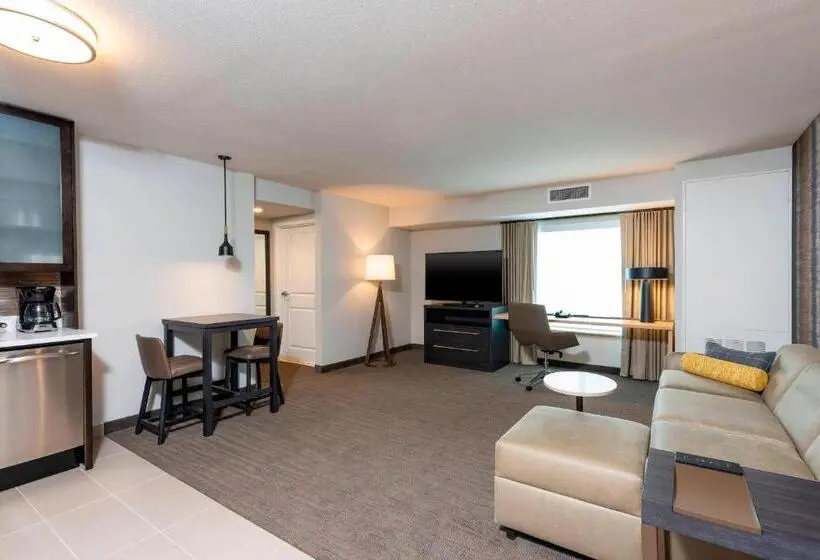 キングサイズベッドのスイートルーム, Residence Inn By Marriott Lafayette