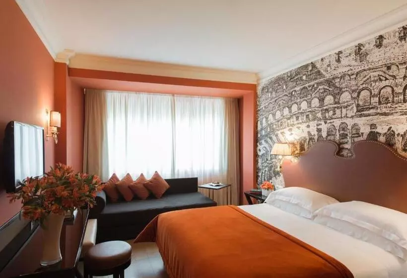 اتاق لوکس سه تخته, Starhotels Michelangelo Rome