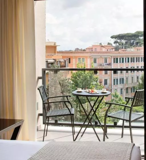 اتاق لوکس با بالکن, Starhotels Michelangelo Rome