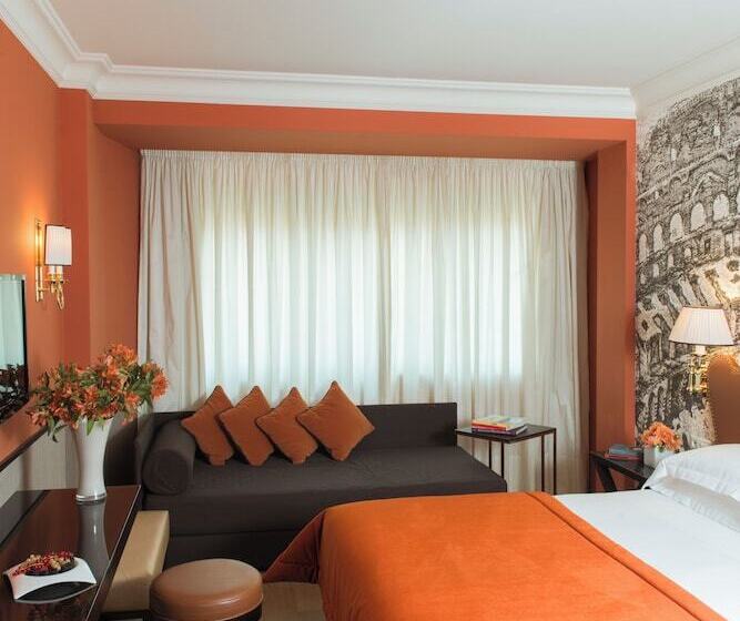 اتاق لوکس با بالکن, Starhotels Michelangelo Rome