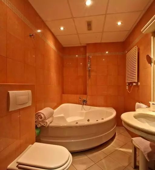 バスタブ付きデラックスルーム, Terme Salvarola