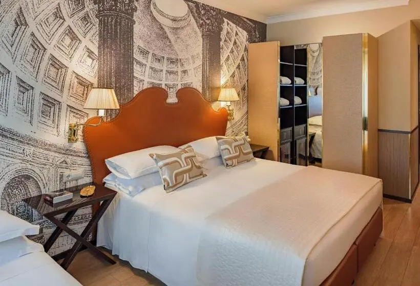 اتاق لوکس سه تخته, Starhotels Michelangelo Rome