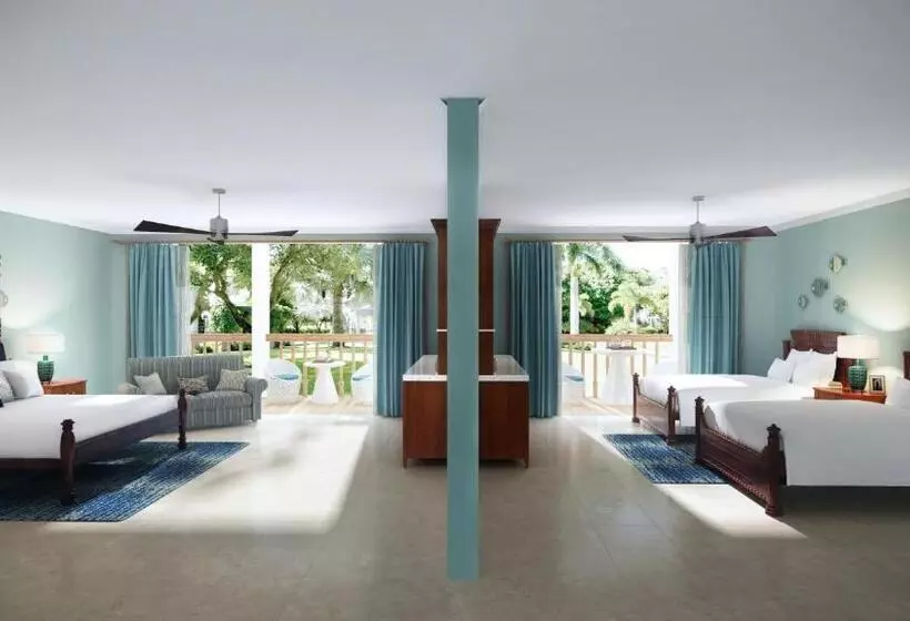 コネクティングルーム（家族用）。, Beaches Negril Resort   All Inclusive