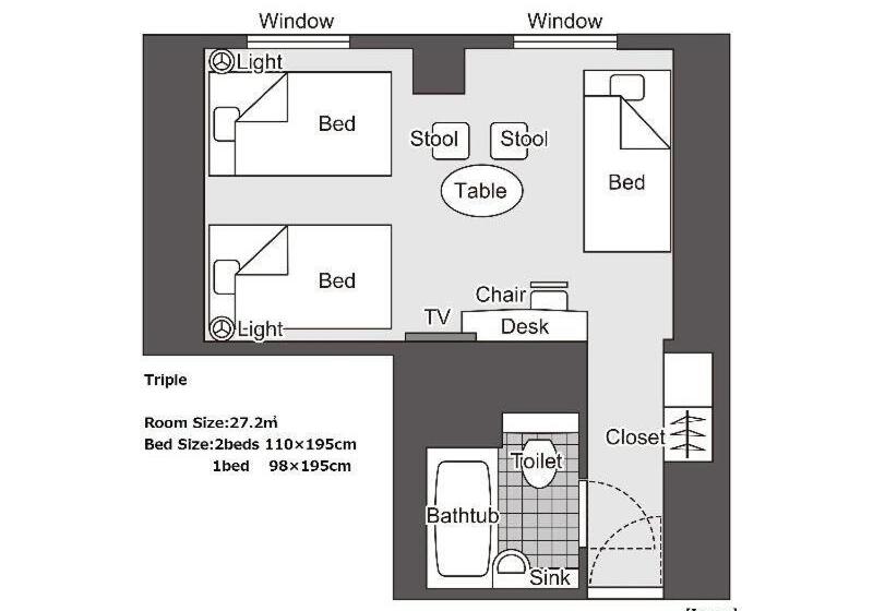 标准间, New Hankyu Osaka