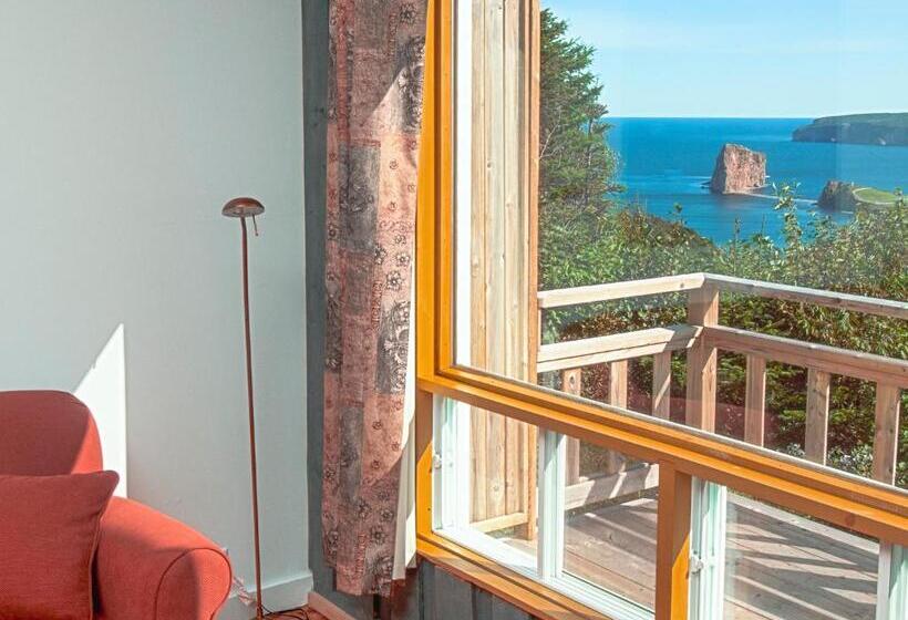 غرفة قياسية سرير كينج, Au Pic De L Aurore Motel Chalets