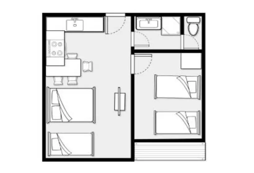 سوییت خانوادگی, Barcelona Motel