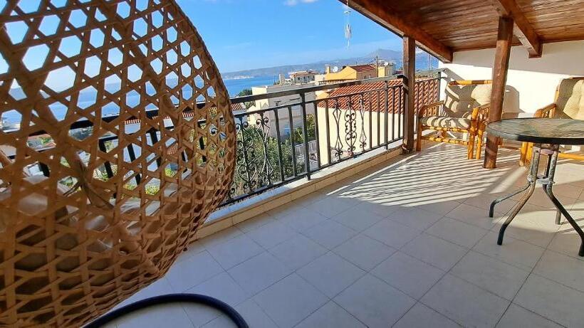 آپارتمان 1 خوابه با چشمانداز دریا, Bicorna Chania
