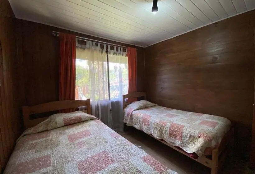 اتاق استاندارد با سرویس بهداشتی مشترک, Hostal El Nogal Pucón