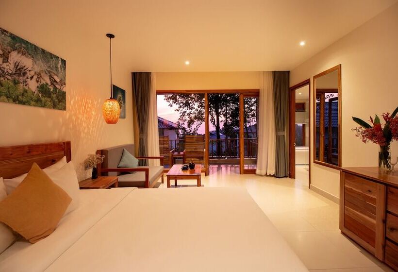 اتاق لوکس با چشمانداز باغ, Camia Resort & Spa