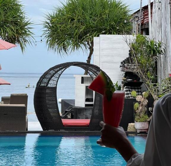 Номер Deluxe Вид на Море с Балконом, Tarci Bungalows Lembongan